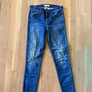 Madewell 9" Hi-Rise Skinny Jeans 26